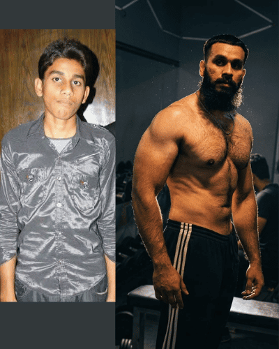 Coach Usman client transformation before and after